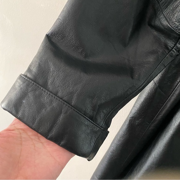 Ricardo leather long jacket - Picture 4 of 8